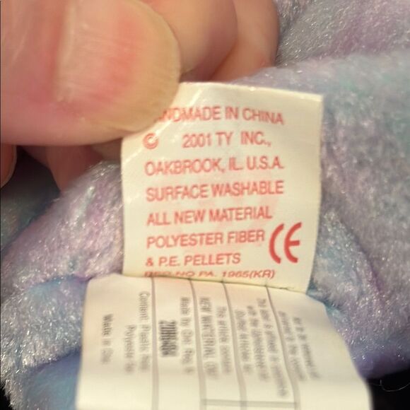 Ty Issy Bear Plush Stuffed Animal Beanie Babies 8” Four Seasons Hotel Bear - Picture 9 of 11